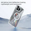 ABEEL MagSafe Magnetic Color Ring Anti-scratch Transparent Phone Case