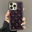 Electroplated Heart 3D Embossed Diamond TPU Phone Case