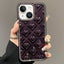 Electroplated Heart 3D Embossed Diamond TPU Phone Case