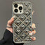 Electroplated Heart 3D Embossed Diamond TPU Phone Case