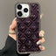 Electroplated Heart 3D Embossed Diamond TPU Phone Case