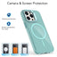 Bright Color Imitation Camera Bracket Magsafe Phone Case