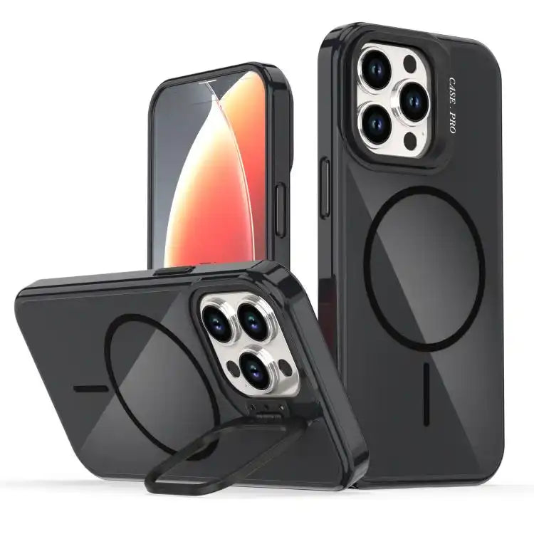 Bright Color Imitation Camera Bracket Magsafe Phone Case