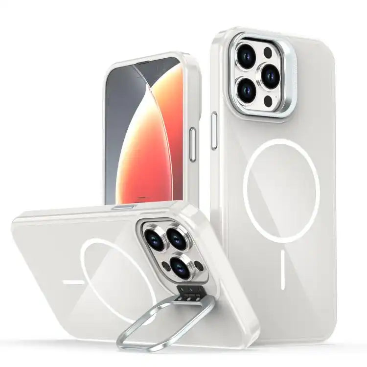 Bright Color Imitation Camera Bracket Magsafe Phone Case