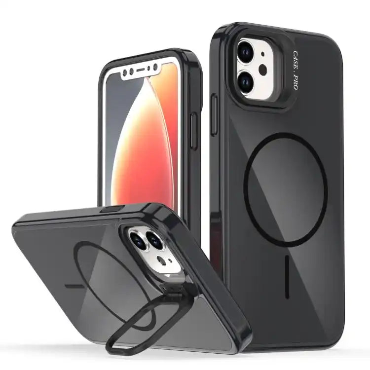 Bright Color Imitation Camera Bracket Magsafe Phone Case