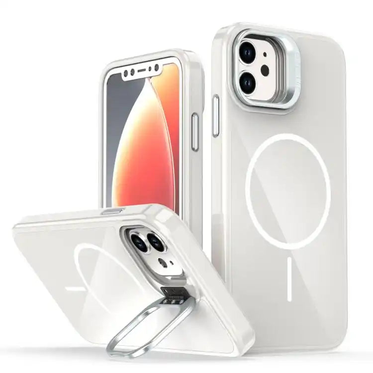 Bright Color Imitation Camera Bracket Magsafe Phone Case