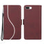 Side Buckle S Curve Leather Phone Case