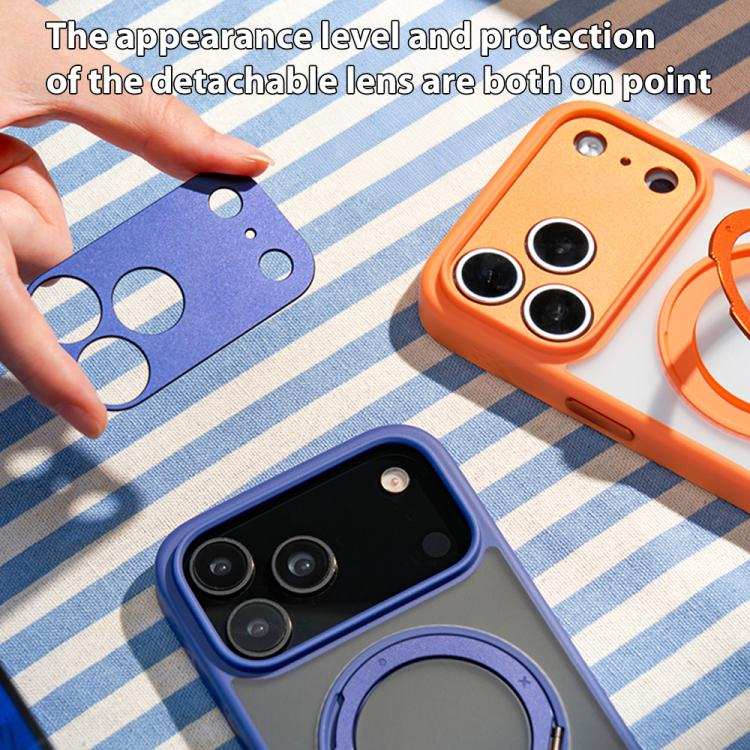 MOMAX Magsafe Magnetic Metal Rotating Holder Phone Case