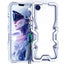Trigger Design Hollow Metal Frame Phone Case with Lanyard