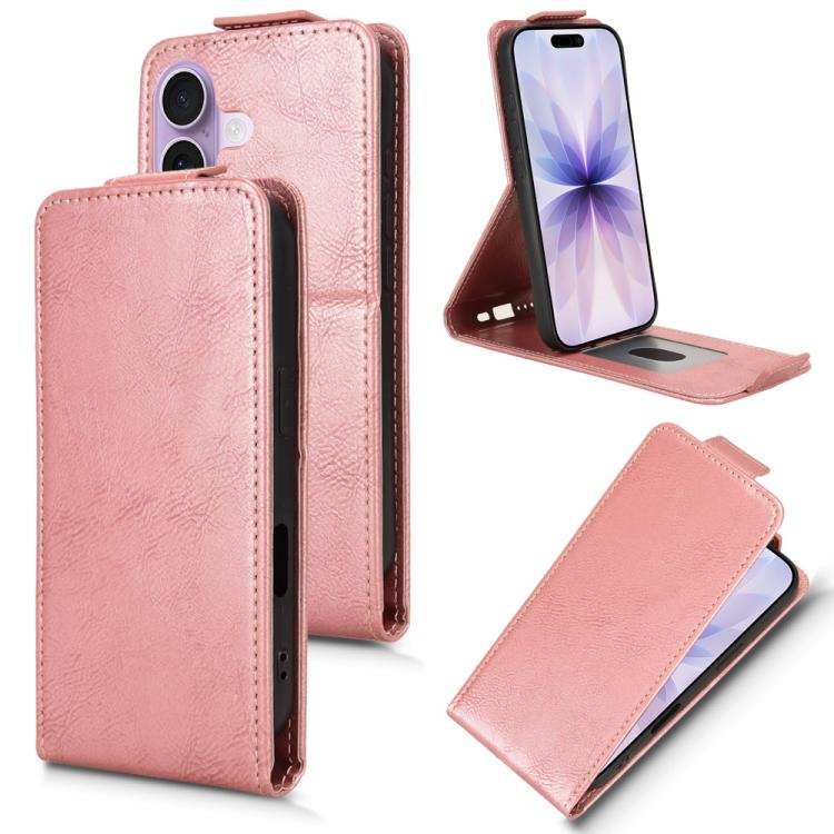 Magnetic Vertical Flip Leather Phone Case with Buckle