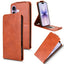 Magnetic Vertical Flip Leather Phone Case with Buckle
