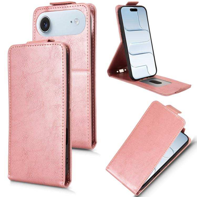 Magnetic Vertical Flip Leather Phone Case with Buckle