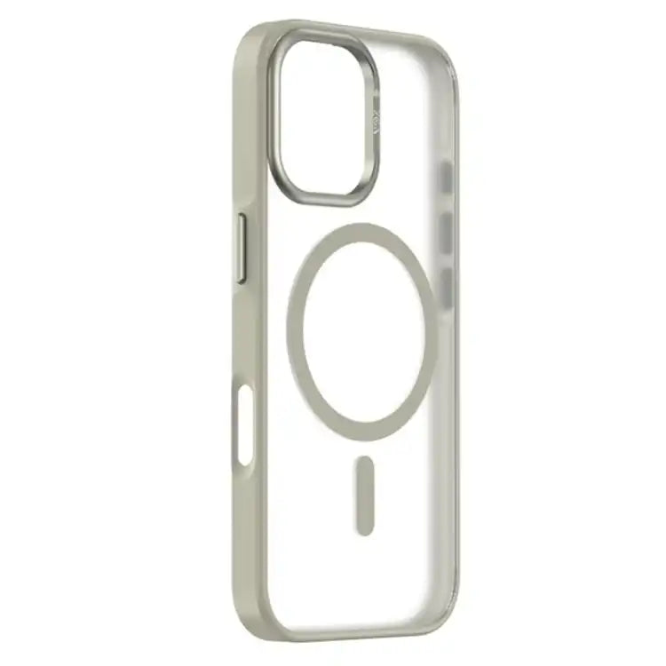 ZGA Matte Clear Magsafe PC Hybrid TPU Phone Case