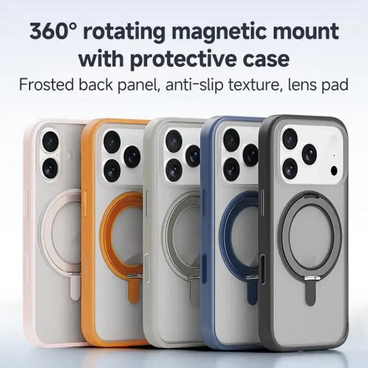 ZGA Feitian 360 Rotation Holder Magsafe PC Hybrid TPU Phone Case