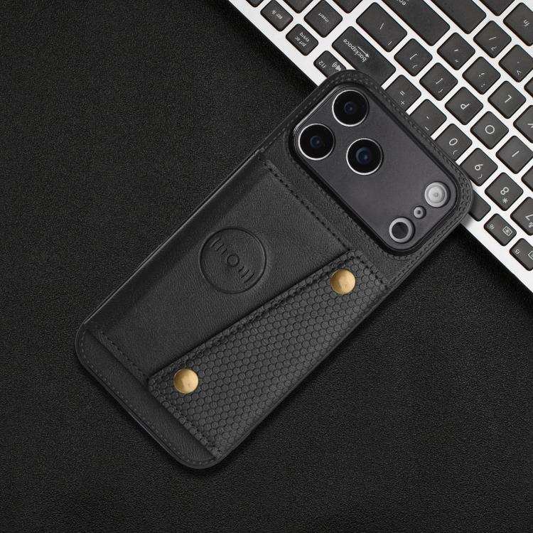 Double Buckle Card Slots Magnetic Phone Case