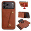 Double Buckle Card Slots Magnetic Phone Case