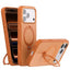 Contrast Color Rotation Holder Magsafe Phone Case