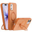 Contrast Color Rotation Holder Magsafe Phone Case