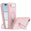 Contrast Color Rotation Holder Magsafe Phone Case
