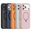Contrast Color Rotation Holder Magsafe Phone Case