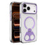 High Transparent MagSafe TPU Phone Case with 360 Degrees Rotating Ring Holder