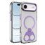 High Transparent MagSafe TPU Phone Case with 360 Degrees Rotating Ring Holder