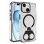 High Transparent MagSafe TPU Phone Case with 360 Degrees Rotating Ring Holder