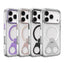 High Transparent MagSafe TPU Phone Case with 360 Degrees Rotating Ring Holder