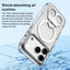 High Transparent MagSafe TPU Phone Case with 360 Degrees Rotating Ring Holder