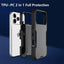 2 in 1 PC Hybrid TPU Phone Case