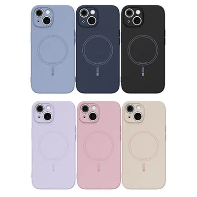 ABEEL Skin-friendly Feel Magsafe Liquid Silicone Phone Case