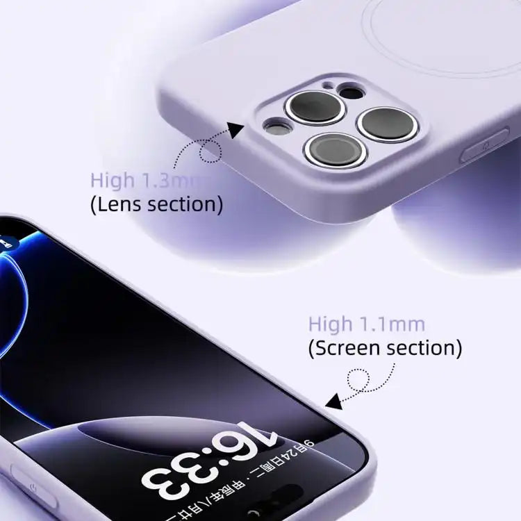 ABEEL Skin-friendly Feel Magsafe Liquid Silicone Phone Case