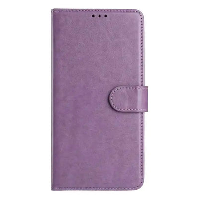 Lambskin 8-card Slot Leather Phone Case
