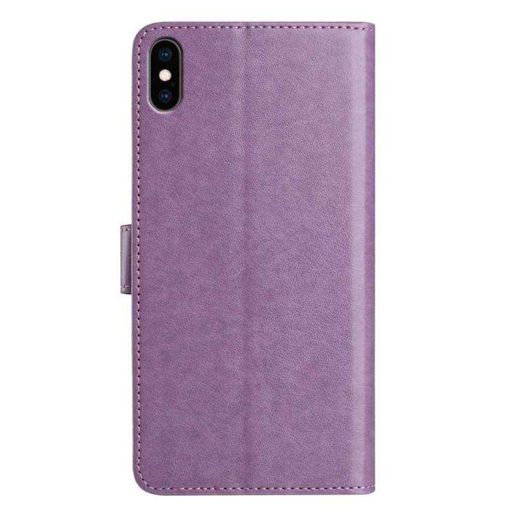 Lambskin 8-card Slot Leather Phone Case