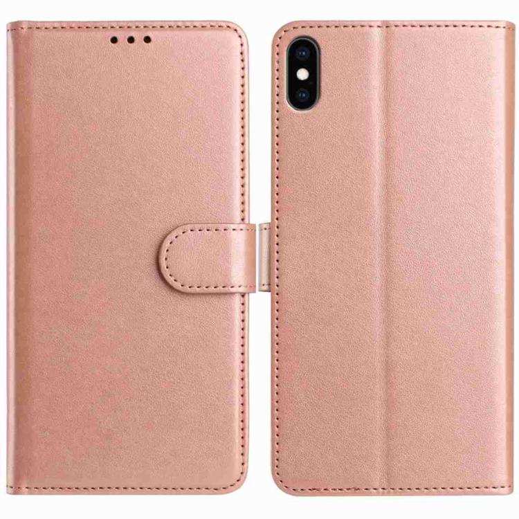 Lambskin 8-card Slot Leather Phone Case