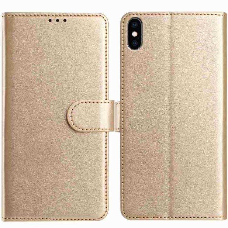 Lambskin 8-card Slot Leather Phone Case