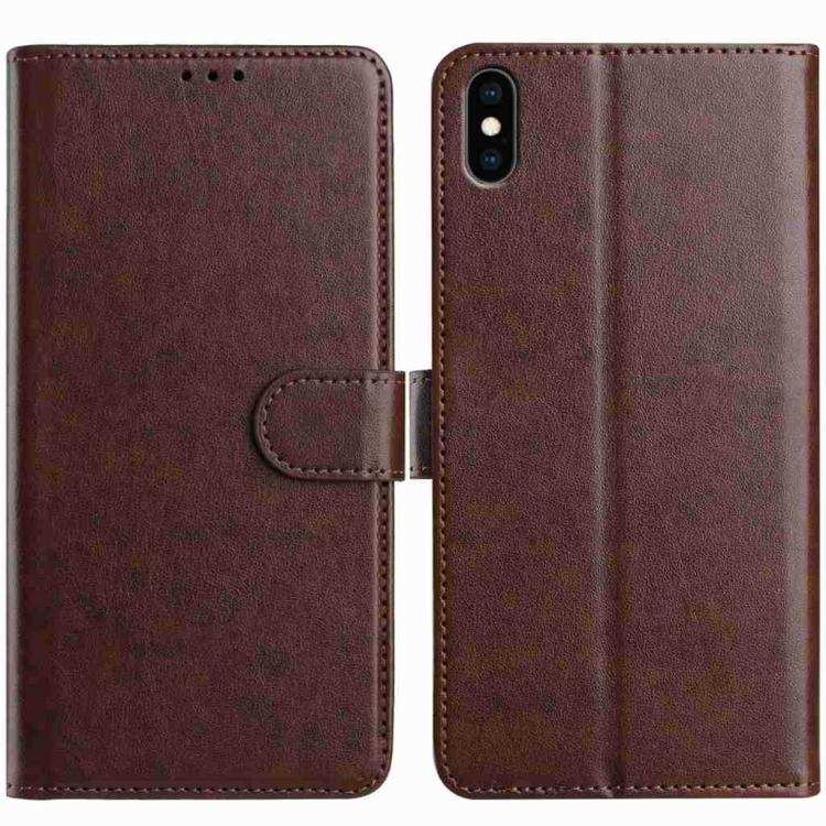 Lambskin 8-card Slot Leather Phone Case