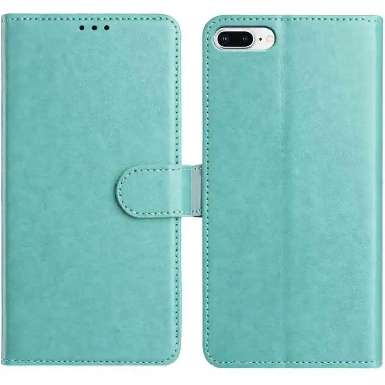 Lambskin 8-card Slot Leather Phone Case