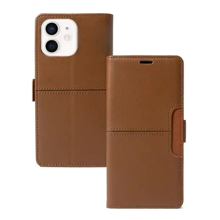 Magnetic Buckle Card Slot Leather Phone Case