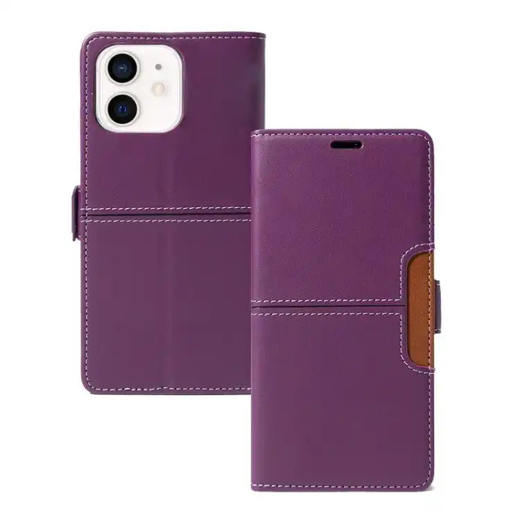 Magnetic Buckle Card Slot Leather Phone Case