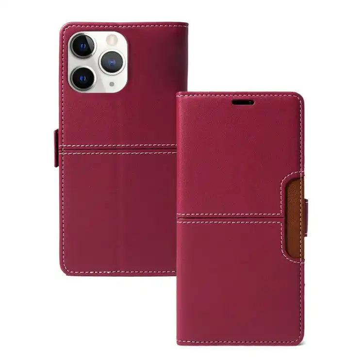 Magnetic Buckle Card Slot Leather Phone Case