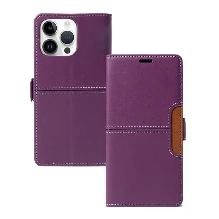 Magnetic Buckle Card Slot Leather Phone Case