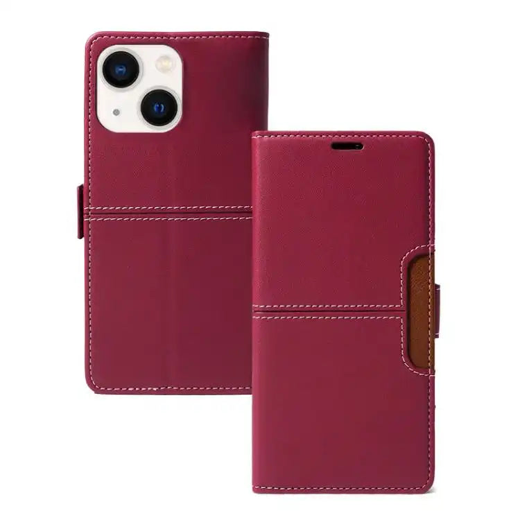 Magnetic Buckle Card Slot Leather Phone Case