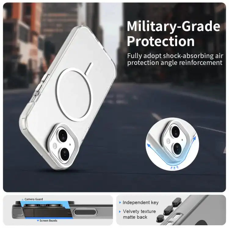 Candy Fine Circle Magsafe PC Hybrid TPU Phone Case