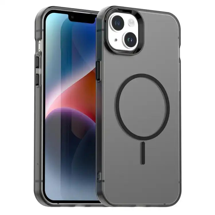 Candy Fine Circle Magsafe PC Hybrid TPU Phone Case