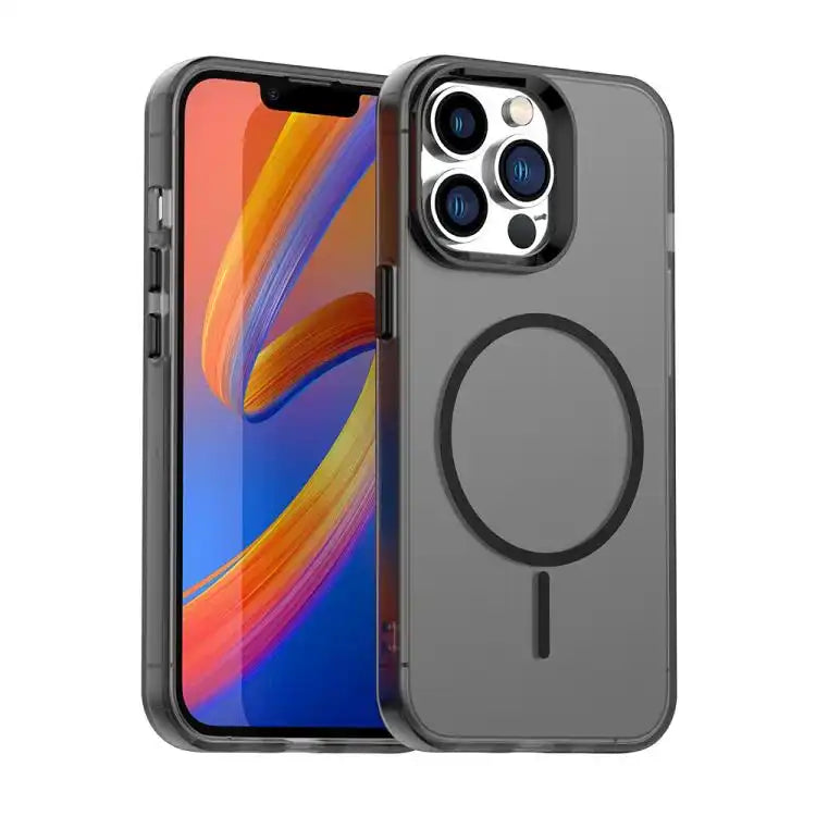 Candy Fine Circle Magsafe PC Hybrid TPU Phone Case