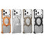 Mechanical Gear MagSafe Holder Borderless Metal Phone Case