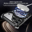 Mechanical Gear MagSafe Holder Borderless Metal Phone Case
