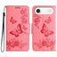 Butterfly Embossed Flip Leather Phone Case