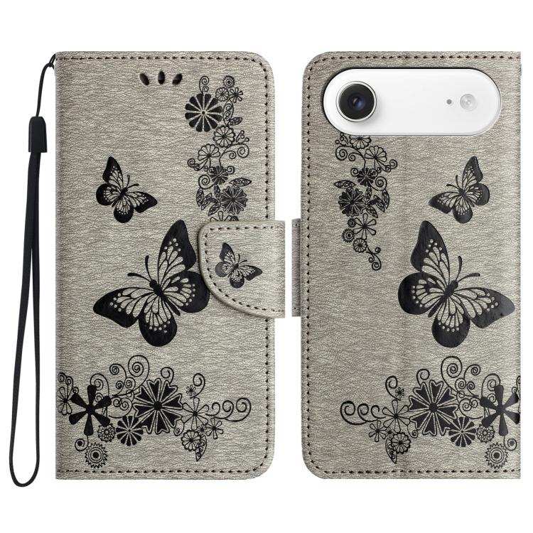 Butterfly Embossed Flip Leather Phone Case